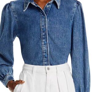 7 for all mankind denim shirt